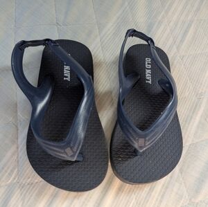 Old Navy Blue Navy Flip Flops Unisex Size 7